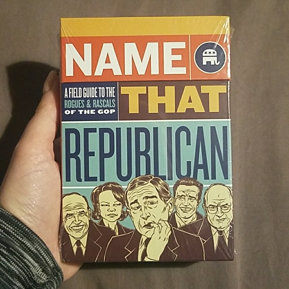 Name that Republican Card Quiz Game
